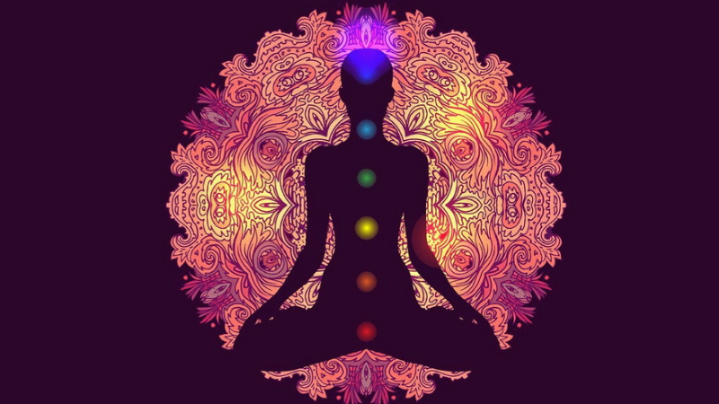 Chakras and frequencies in human body