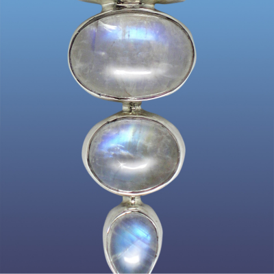 balance a crown chakra moonstone