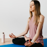 balance a crown chakra corpse pose