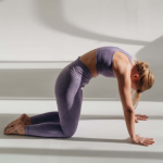 balance a throat chakra cat-cow