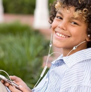 EMF radiation Protection headphones child